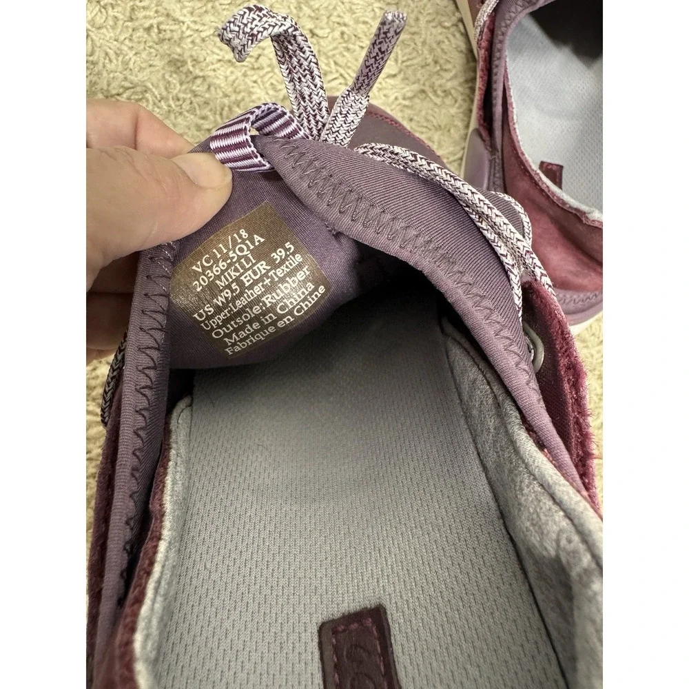 Olukai Women's Mikili Purple Slip On Waterproof Deck Boat Beach Shoes Size 9.5 M